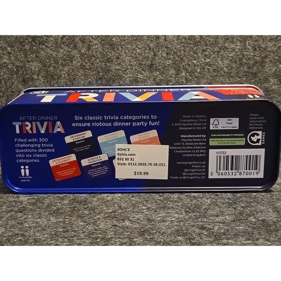 After Dinner Trivia - 300 Cards -MULTI LOT OF GAMES For Game Night BONUS TRIVIA - Picture 2 of 6